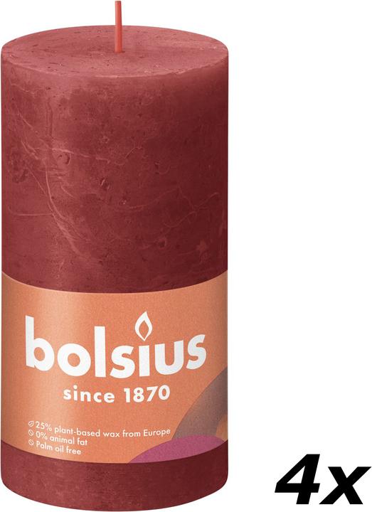 Immagine prodotto Bolsius Set di 4 candele a colonna (4 pz.)