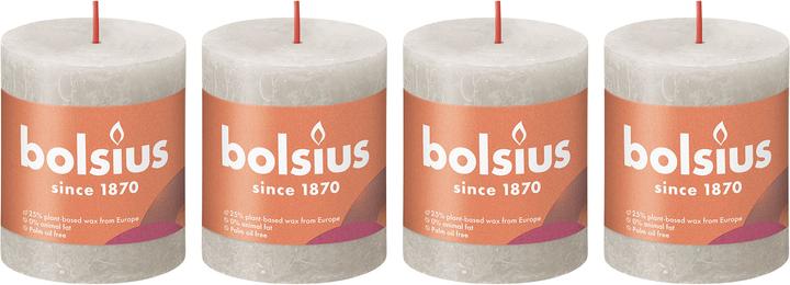 Actual product image Bolsius Set of 4 Pillar Candle (4 pcs.)