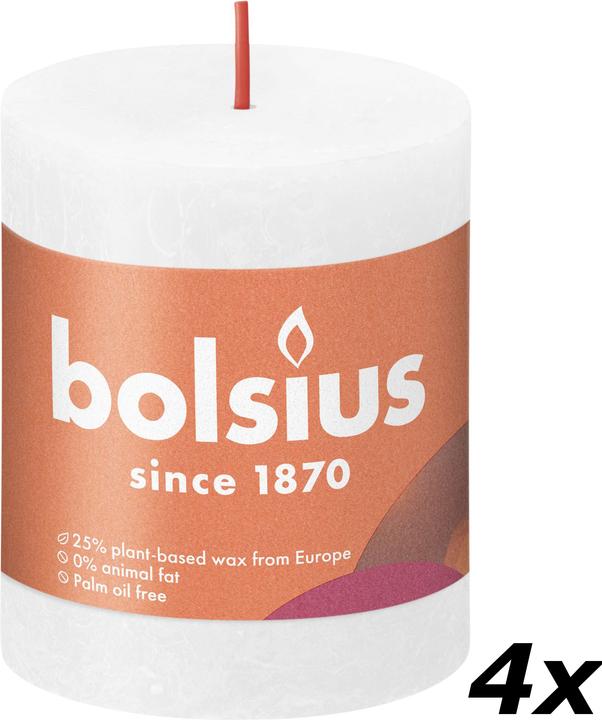 Actual product image Bolsius Set of 4 Pillar Candle (4 pcs.)