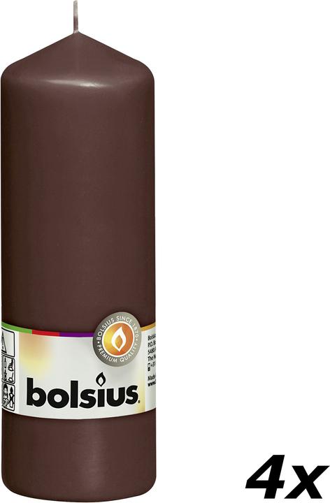 Immagine prodotto Bolsius Set di 4 candele a colonna (4 pz.)