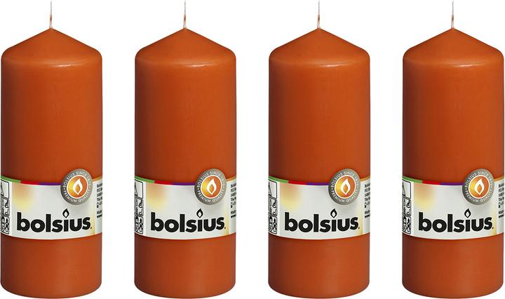 Immagine prodotto Bolsius Set di 4 candele a colonna (4 pz.)