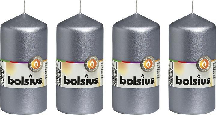 Actual product image Bolsius Set of 4 Pillar Candle (4 pcs.)