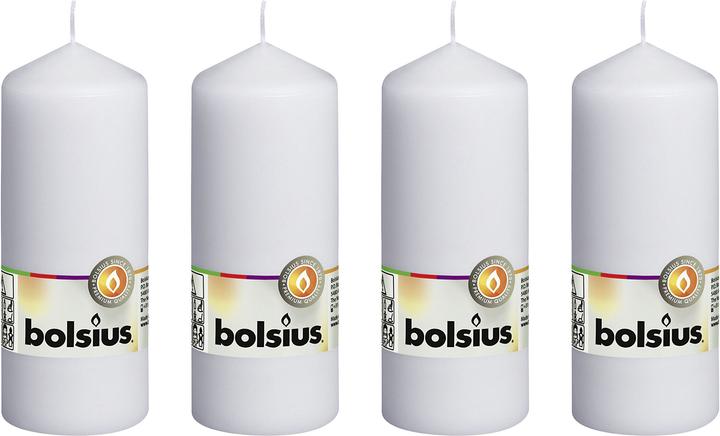 Immagine prodotto Bolsius Set di 4 candele a colonna (4 pz.)