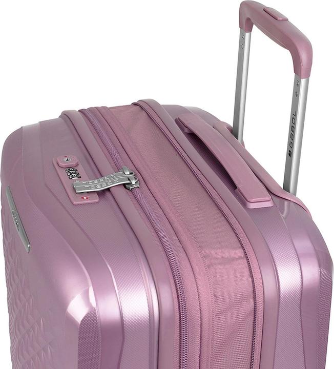 Actual product image Gabol Queens 4-wheel suitcase set 2-piece with expansion fold (181 l, XL (from 140l))