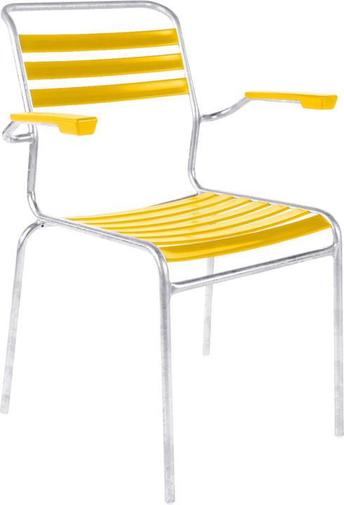 Jaune, Galvanisé à chaud