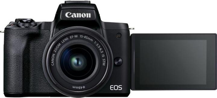 Produktbild Canon EOS M50 Mark II (15 - 45 mm, 24 Mpx, APS-C / DX)