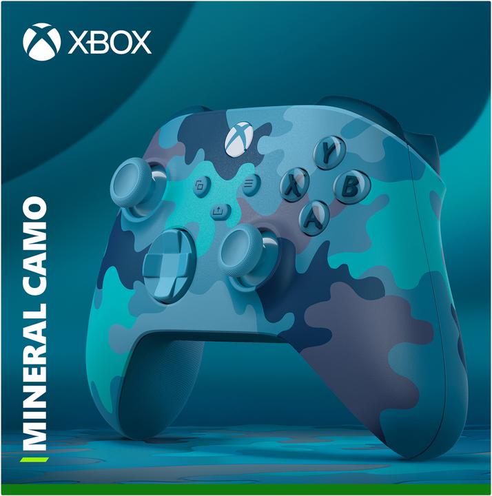 Produktbild Microsoft Xbox Wireless Controller - Mineral Camo (Special Edition) (PC, Xbox Series X, Xbox One S, Xbox Series S, Xbox One X)