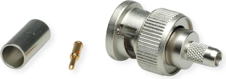 Image du produit Telegärtner Connecteur de câble BNC à sertir G01 50 Ohm, à sertir/sertir, standard, A0205, G01 (RG-58 C/U)