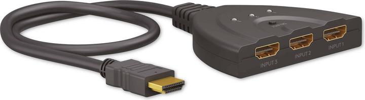 Goobay HDMI Switch Box 3 to 1 4K @ 30 Hz