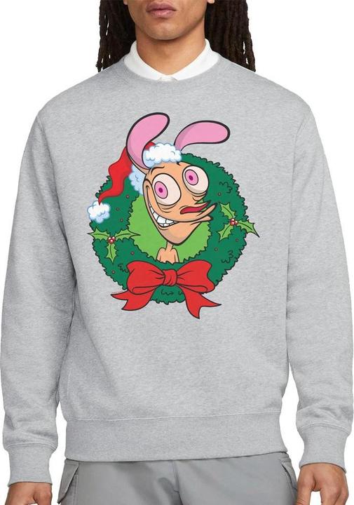 Produktbild Ren & Stimpy Sweatshirt weihnachtliches Design (S)