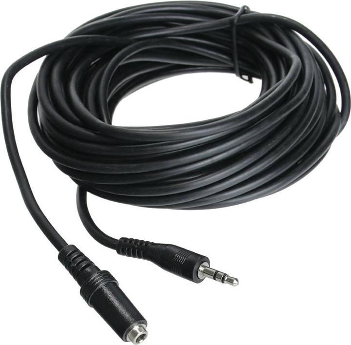 Produktbild InLine Klinke Verlängerung, 3,5mm Klinke St/Bu, Stereo (10 m, 3.5mm Klinke (AUX))