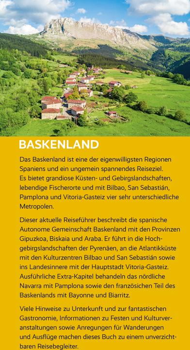 Immagine prodotto Reiseführer Baskenland (Tedesco, Jens Wiegand, 2024)