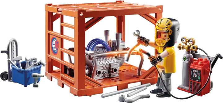Actual product image Playmobil Container production (70774, Playmobil City Action)