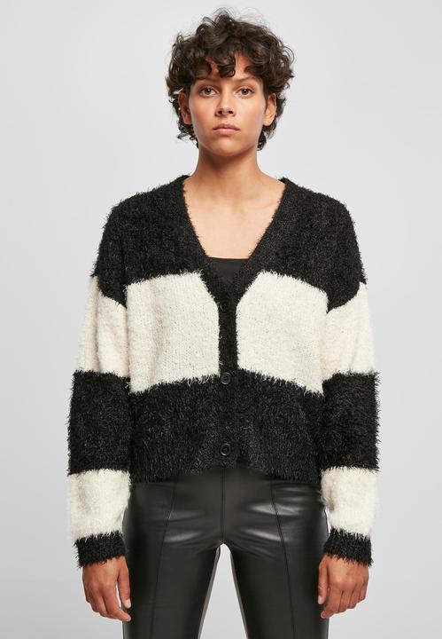 Produktbild Urban Classics Ladies Short Oversized Feather Cardigan (XL)