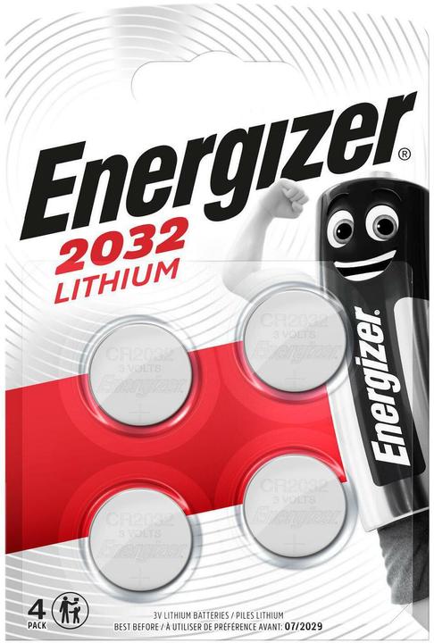 Produktbild Energizer Lithium (4 Stk., CR2032, 235 mAh)