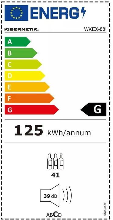 Energie-Label Kibernetik 1 Zone
