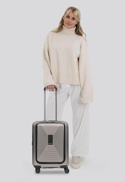 Produktbild Redolz Essentials 14 4 Rollen Kabinentrolley S 55 cm Laptopfach mit Dehnfalte (45 l, Handgepäck (bis 50l))