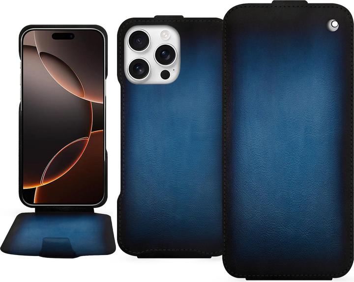 Productafbeelding Noreve Verticaal lederen omhulsel (Apple iPhone 16 Pro)