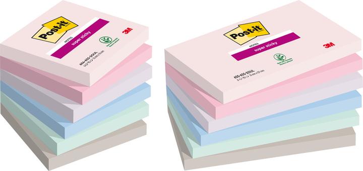 Produktbild Post-it Super Sticky Soulful (76 x 127 mm)