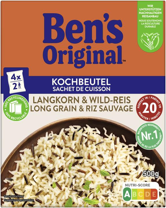 Immagine prodotto Ben's Original Wild Mix in un sacchetto da cucina (500 g)