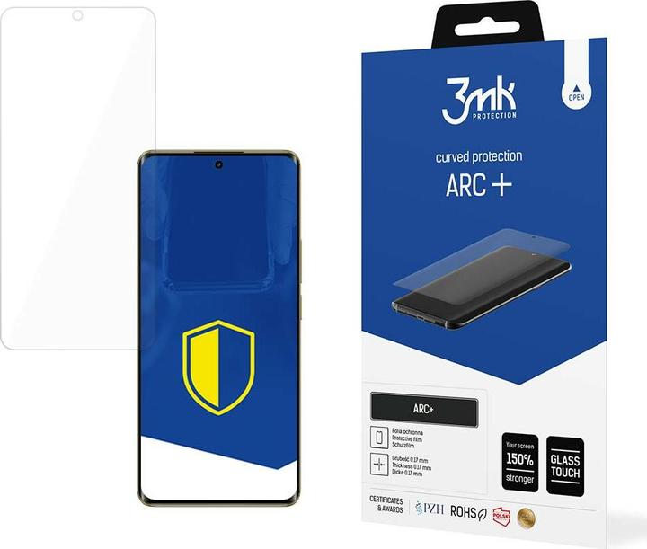 Image du produit 3MK Folia ARC+ Realme 12 5G Folia plein écran (1 pièce(s), Realme 12)