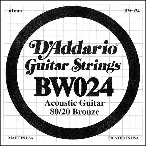 Actual product image D'Addario Bw024 (1 x, Guitar, 0.02")