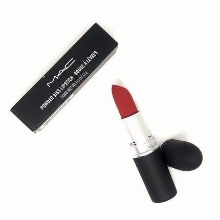 Actual product image MAC Cosmetics Powder Kiss Lipstick (Devoted To Chili)