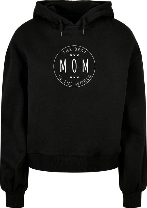 Merchcode Ladies Mothers Day - The best mom Oversized Hoody - 112915 (M)