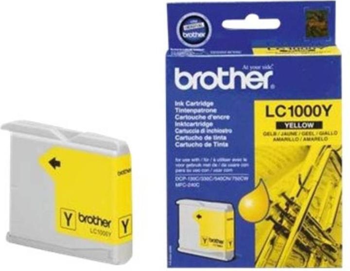 Actual product image Brother Lc-1000y (Y)