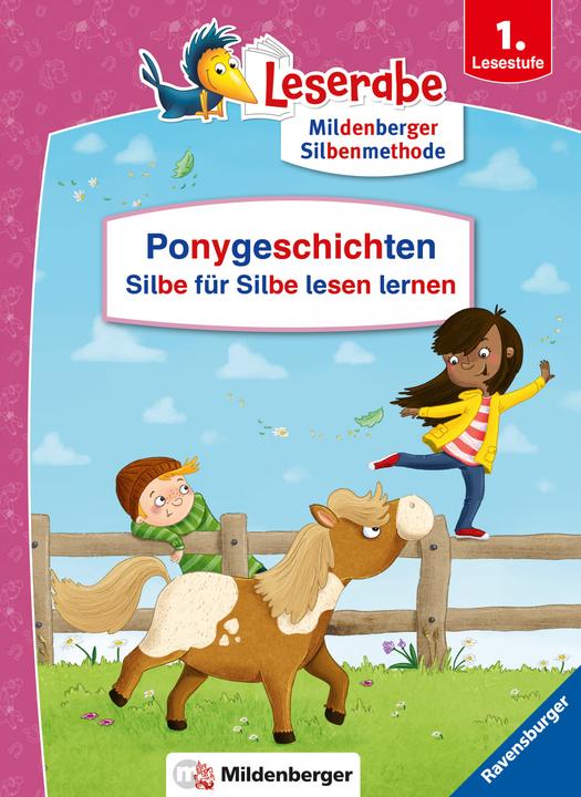 Actual product image Ravensburger Ponygeschichten – Silbe für Silbe lesen lernen - Leserabe ab 1. Klasse - Erstlesebuch für Kinder... (German, Melanie Garanin, Doris Arend, Susanne Schulte, Judith Allert, 2022)