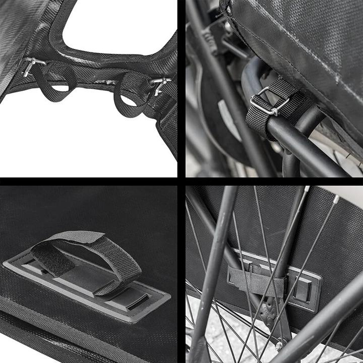 Image du produit ProPlus Sacoche vélo double 40L étanche (40 l, Sacoches)