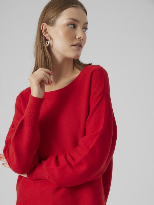 Image du produit Vero Moda VMNANCY LS BOATNECK PULLOVER GA EXC Pull en maille (XS)