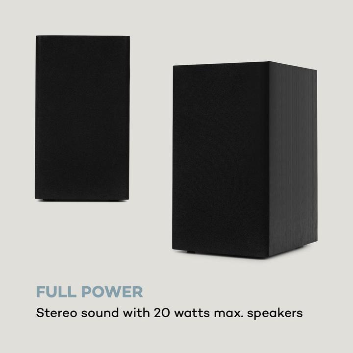 Actual product image Auna Connect System S compact system, black