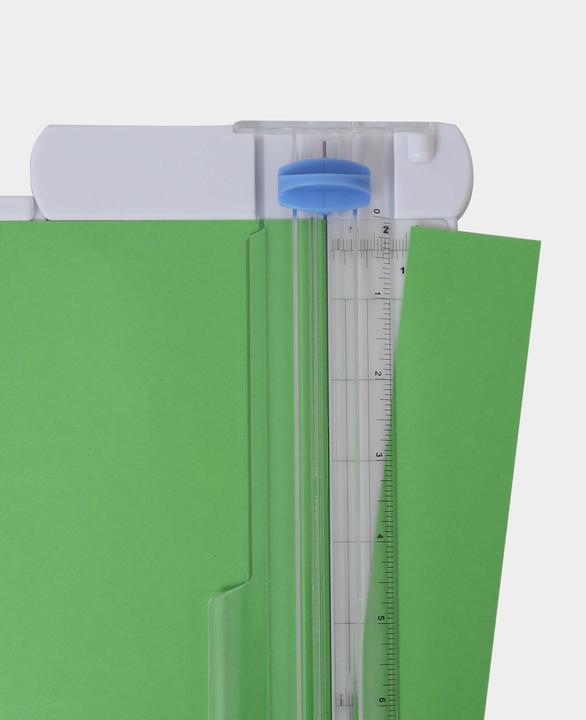 Produktbild I Am Creative Schneidemaschine für Papier, Schneidegerät zum Schneiden und Falzen von Papier mit ausklappabarem Se (A3)