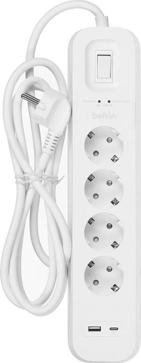 Produktbild Belkin Surgemaster Überspannungsschutz (4 x, 2 m)