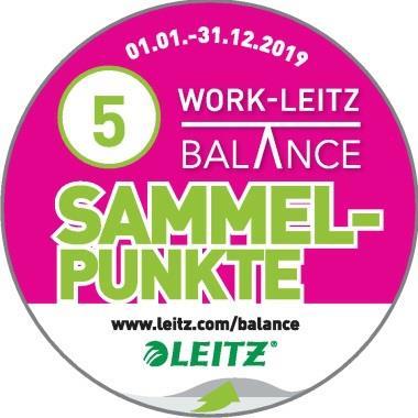 Actual product image Leitz WOW office punch NeXXt