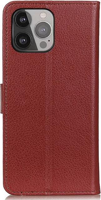 Produktbild MU Classic Litchi Leder Bookcover Series (Apple iPhone 13 Pro Max)