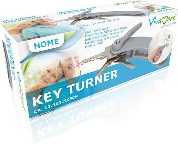 Actual product image Vivamore Key turner 12,5x3,5x3,3cm