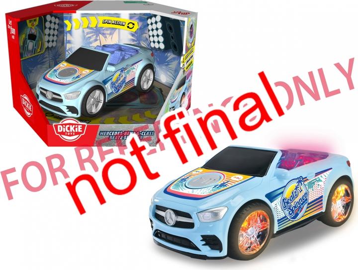 Actual product image Dickie Mercedes E Class Beatz Spinner