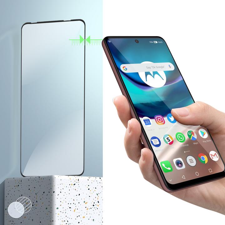 Produktbild Avizar 9H Härtegrad Glas-Displayschutzfolie (1 Stück, Motorola Moto G42)