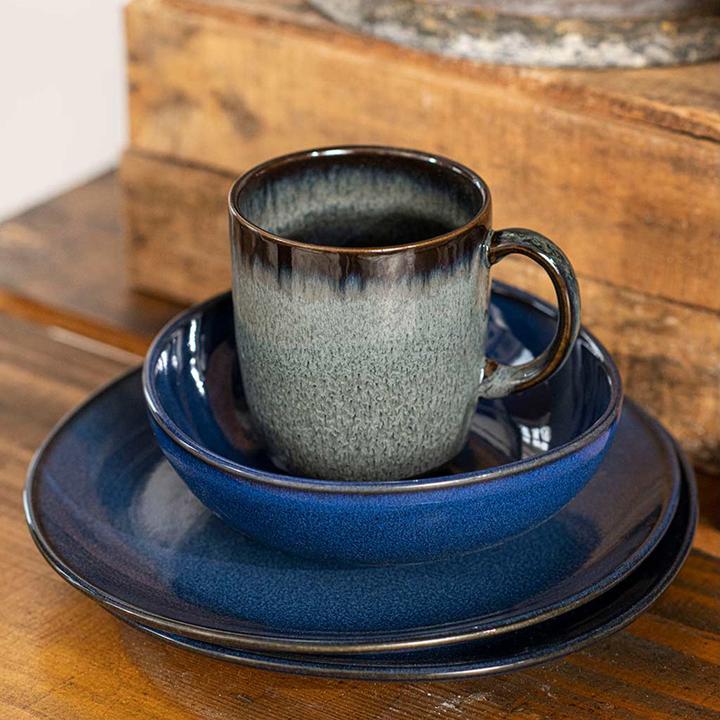 Produktbild Like. by Villeroy & Boch Lave Kaffeetasse mit Untertasse (190 ml, 2 x)