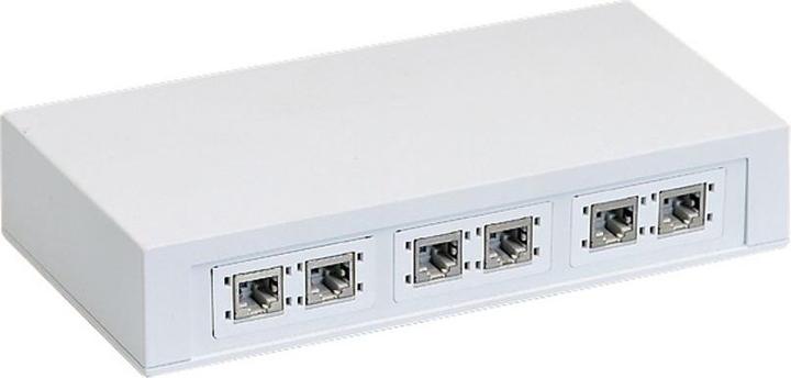 R&M Gehäuse 3x2 Port leer, weiss (Netzwerk Zubehör)