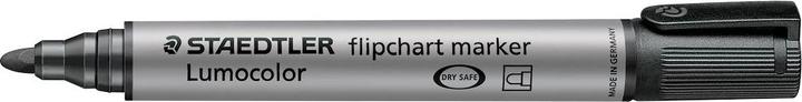 Productafbeelding Staedtler Flipchart marker met ronde punt, zwart (Grijs, Zwart, 2 mm, 10 x)