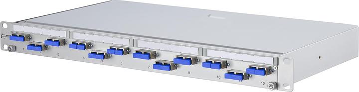 Actual product image Metz Connect 150229D212-E OpDAT PA 12xSC-D OS2 assembled - Patch panel