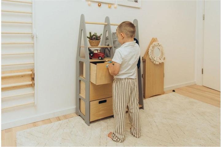 Immagine prodotto Duck Woodworks Armadio per bambini con cassetti