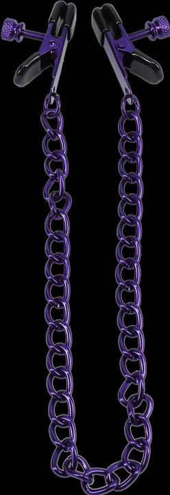 Immagine prodotto All Stars Chained Up - Morsetti per capezzoli - Viola
