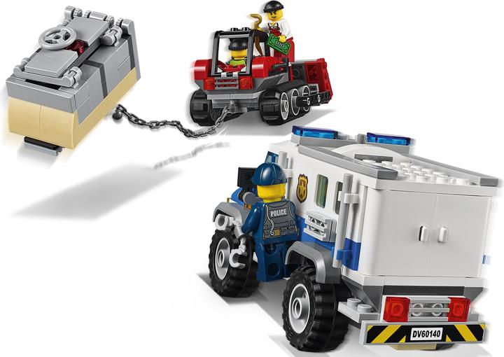 Immagine prodotto LEGO Rapina in banca in città (60140, LEGO City)