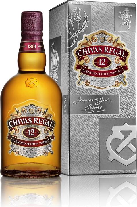 Produktbild Chivas Regal 12 Years (Scotch Whisky, Blended Whisky, 1 x 70 cl)