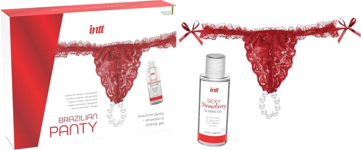 Produktbild Intt Brazilian Panty - Red (50 ml, Intimwaschlotion)