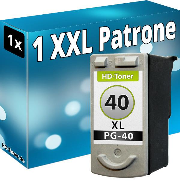 Actual product image Druckfuxx DRUCKER PATRONE REFILL für CANON PG40 BLACK PIXMA MP210 MP220 MP450 M